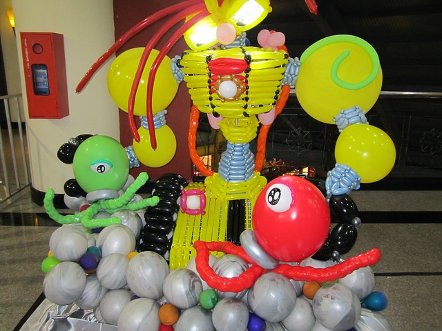 modelování z balónků
